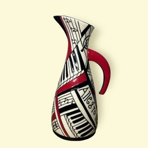 Musical Note Ceramic Jug